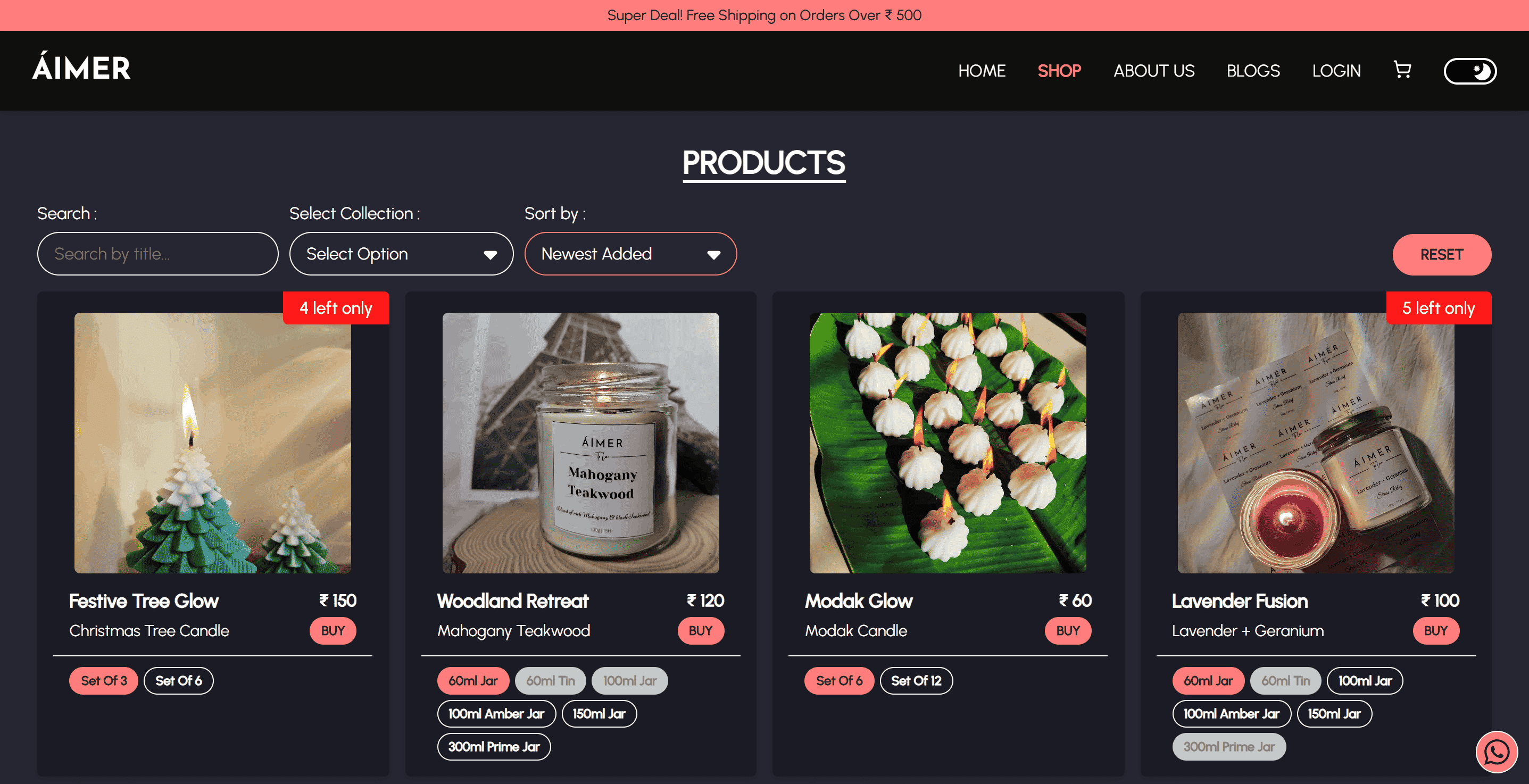 Product screenshot